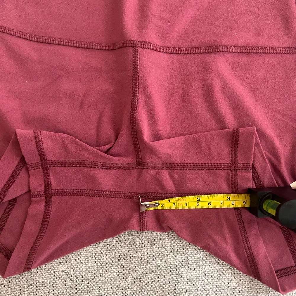 Lululemon Athletica Mauve Bike Shorts - Picture 3 of 3